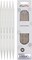 KnitPro Stelo Double Pointed Knitting Needles 6" (15cm) Set of 5 Size 0 - 11